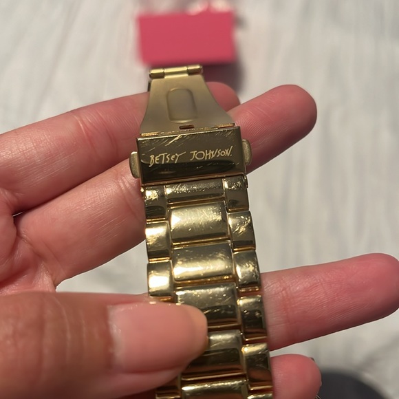Betsey Johnson Gold Watch - Picture 5 of 5